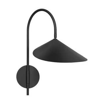 Lampa ścienna Arum Swivel do stałej instalacji - Black - Ferm Living
