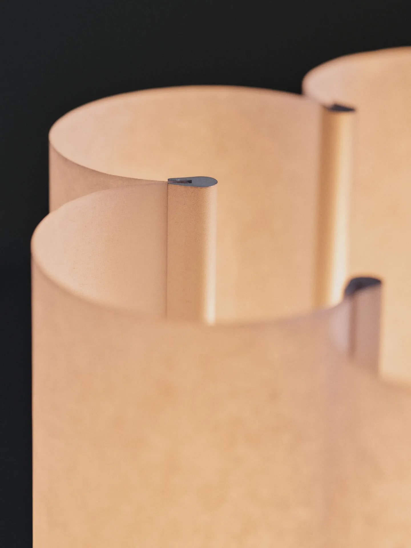 Lampa stołowa Boe 28 cm, Silver-natural Ferm Living