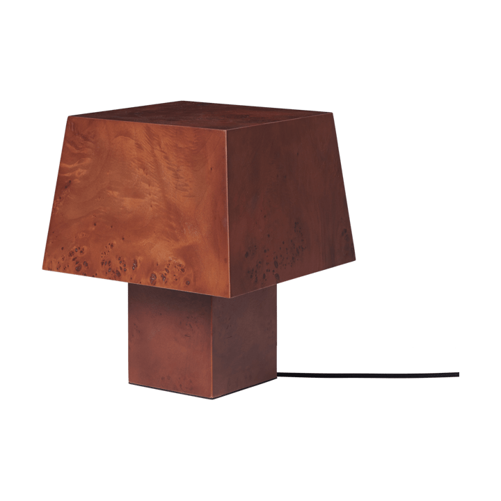 Lampa stołowa Burl 33 cm - Dark stained burl - Ferm Living