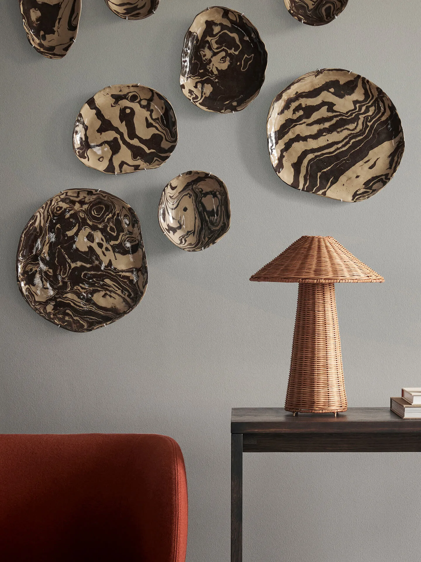 Lampa stołowa Duo, Naturalny Ferm Living