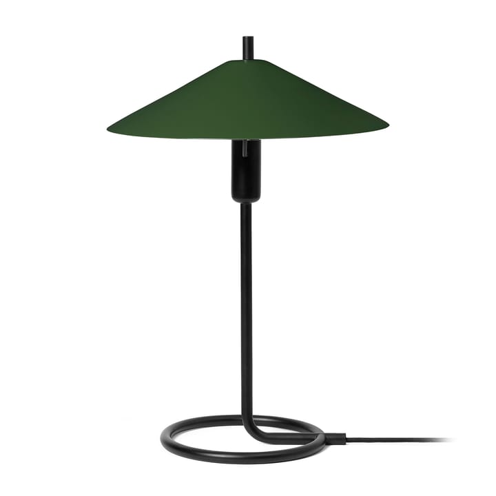 Lampa stołowa Filo - Black-dark olive - ferm LIVING