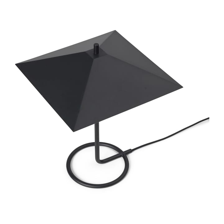 Lampa stołowa Filo kwadratowa - Czarny-czarny - ferm LIVING