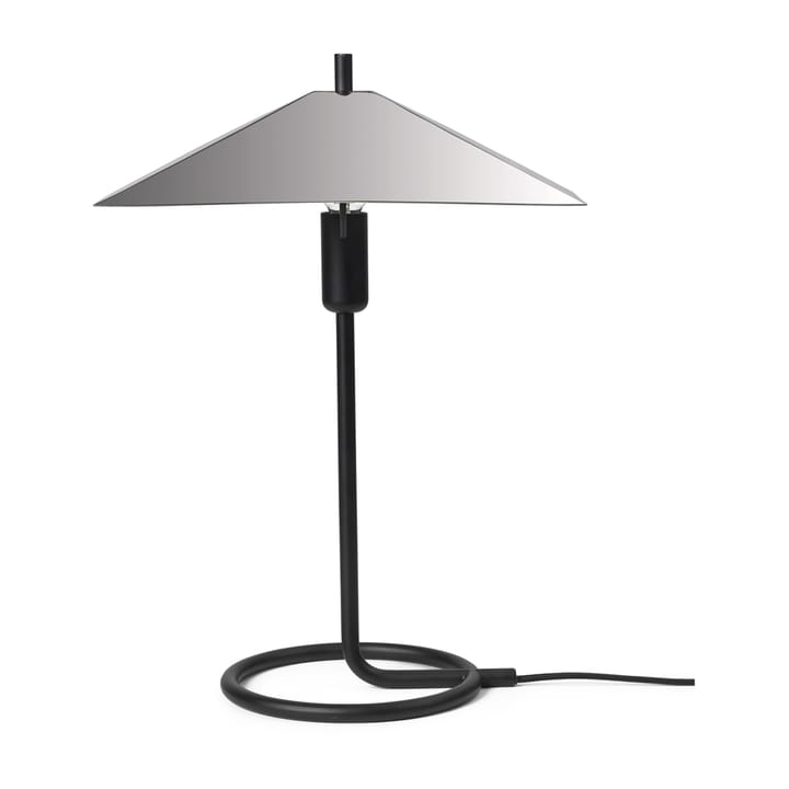 Lampa stołowa Filo kwadratowa - Czarny-lustrzany błyszczący - Ferm LIVING
