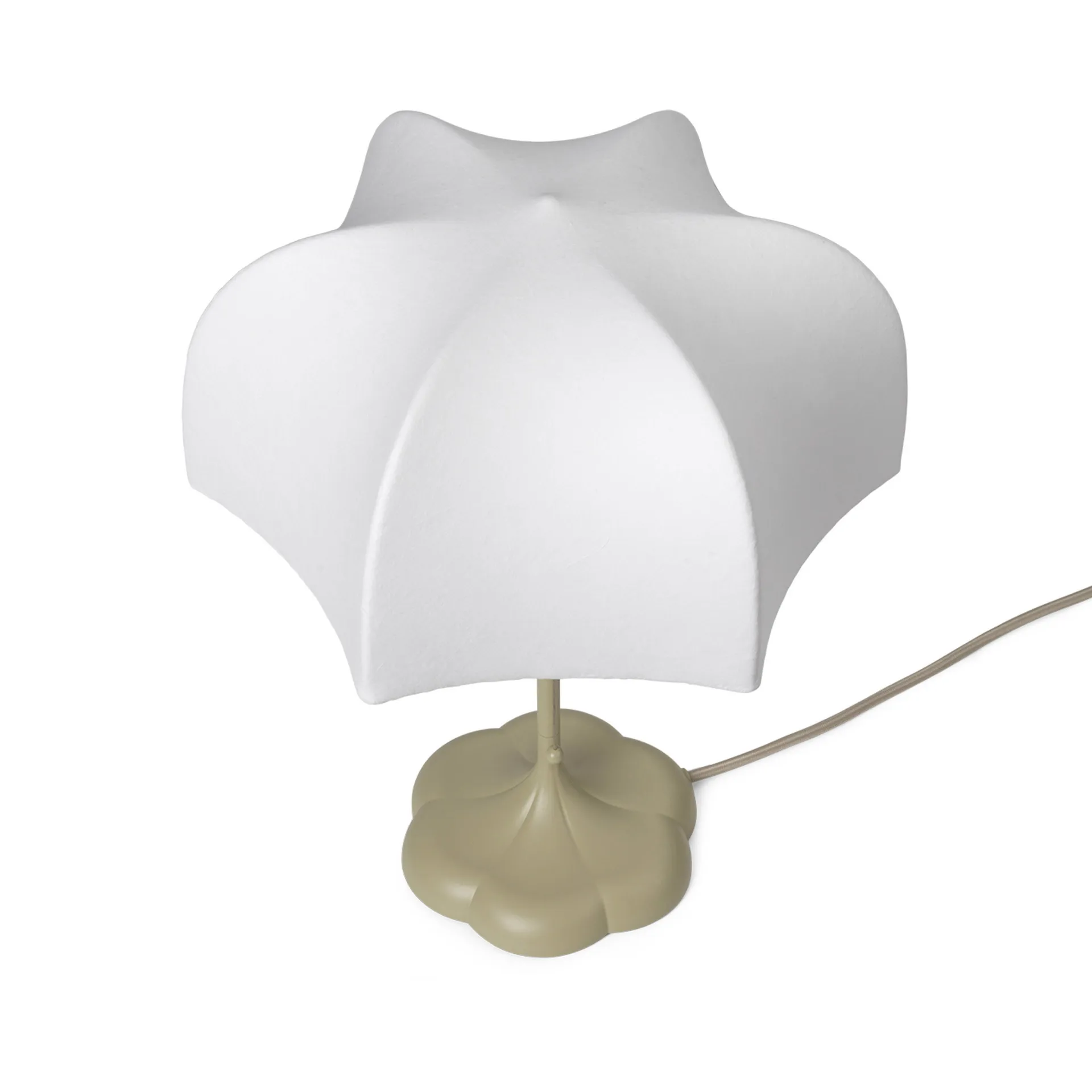 Lampa stołowa Poem Ø30x42 cm, Biały-cashmere Ferm Living