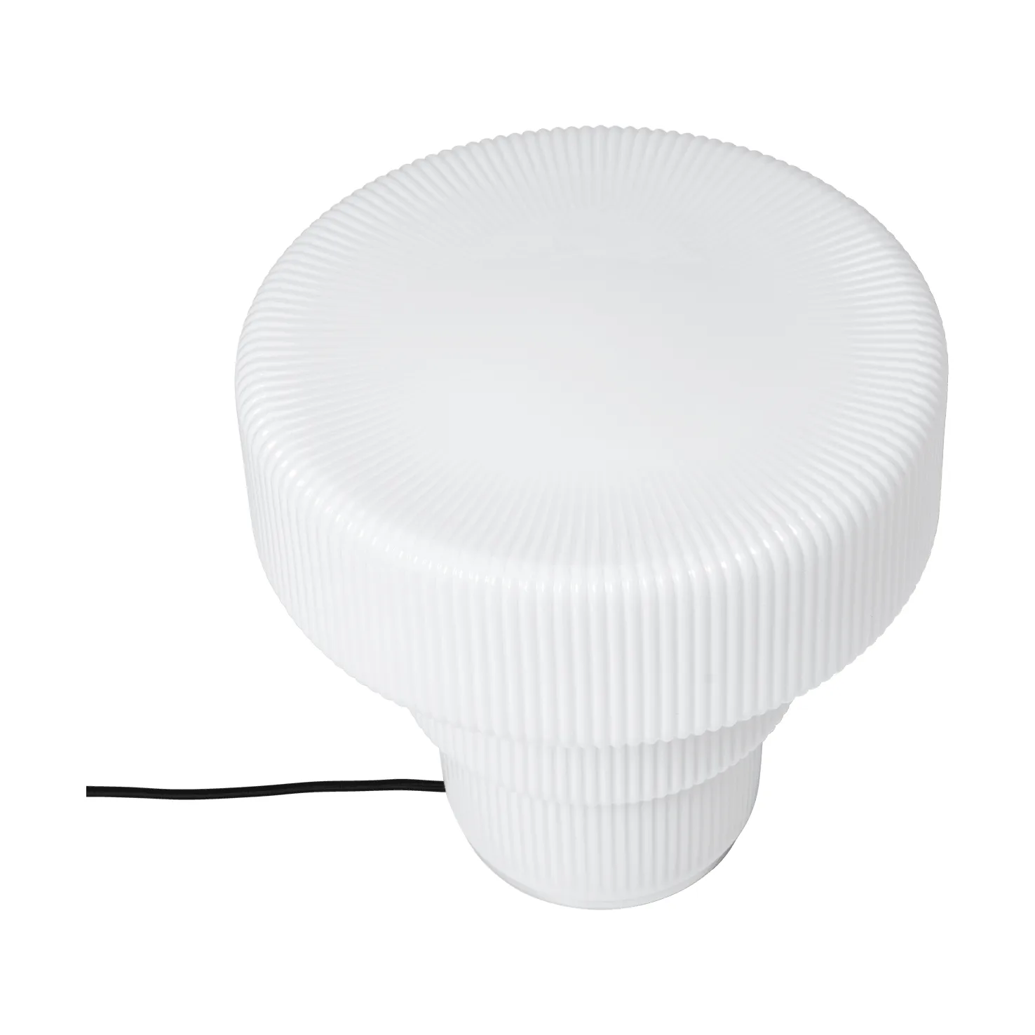 Lampa stołowa Ripple, White, Ø28x28 cm Ferm Living