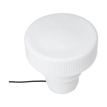 Lampa stołowa Ripple - White, Ø28x28 cm - Ferm Living