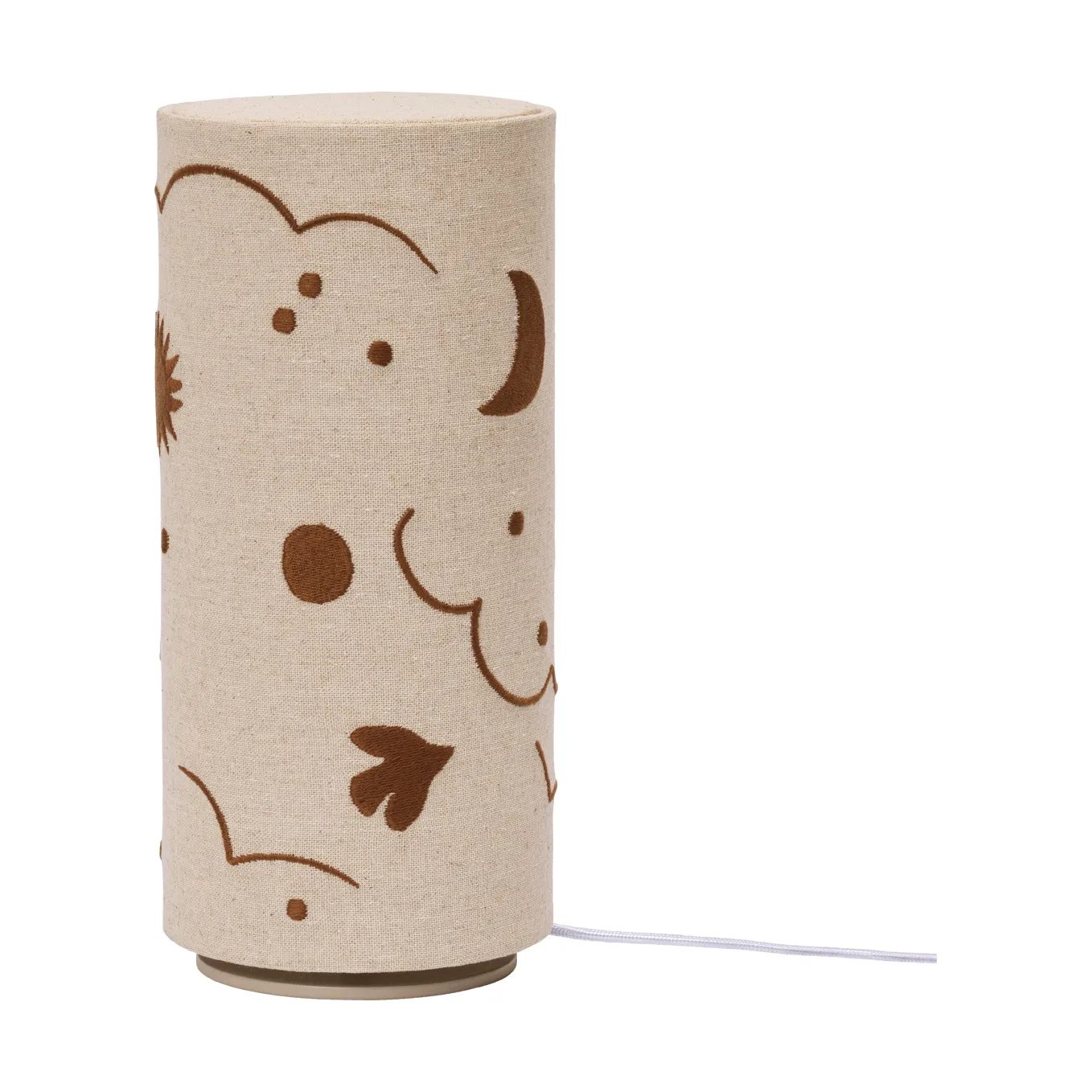 Lampa stołowa Skye, Natural-bronze Ferm Living