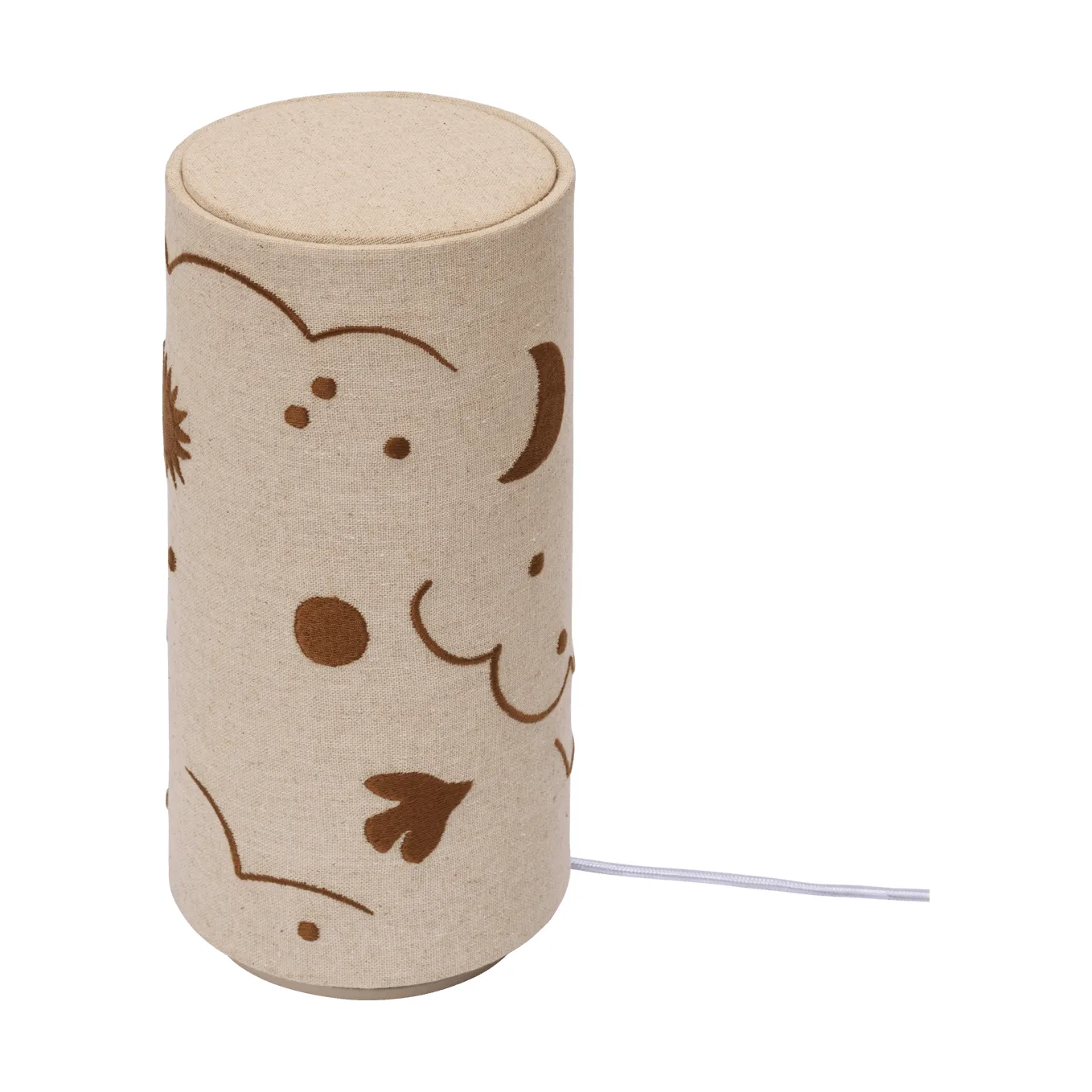 Lampa stołowa Skye, Natural-bronze Ferm Living