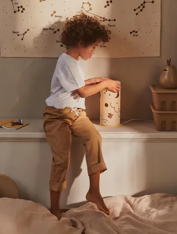 Lampa stołowa Skye - Natural-bronze - Ferm Living