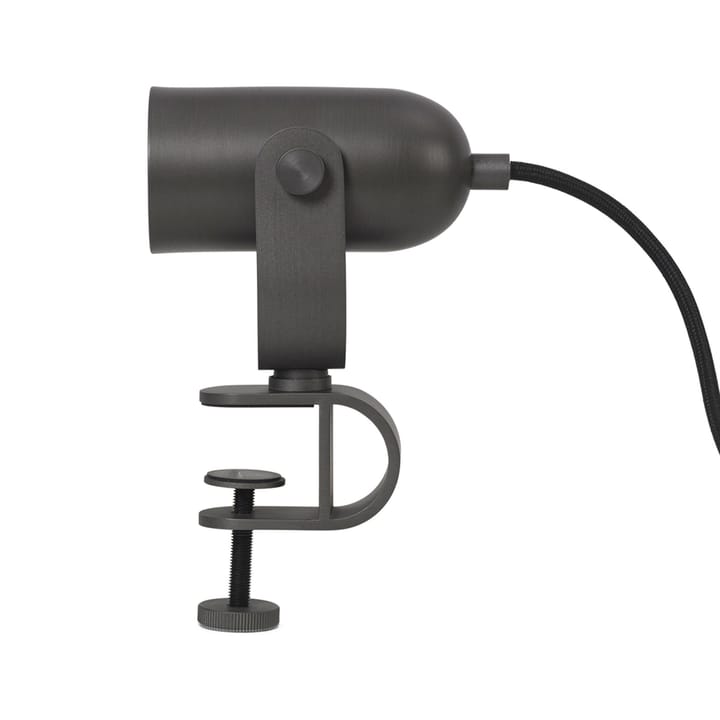 Lampa zaciskowa Ruuvi Ø6x16 cm - Żelazo barwione na czarno - Ferm Living