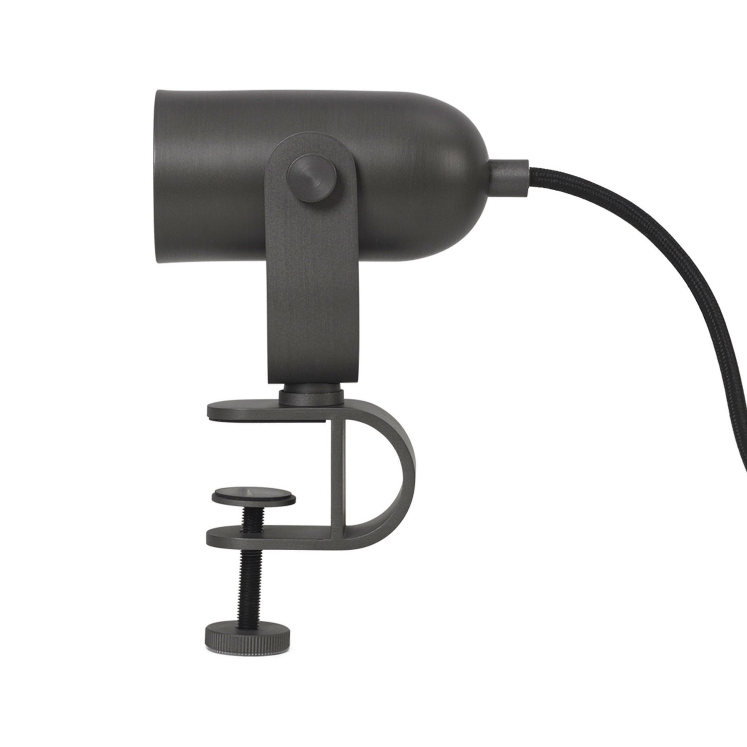 Ferm Living Lampa zaciskowa Ruuvi Ø6x16 cm Żelazo barwione na czarno