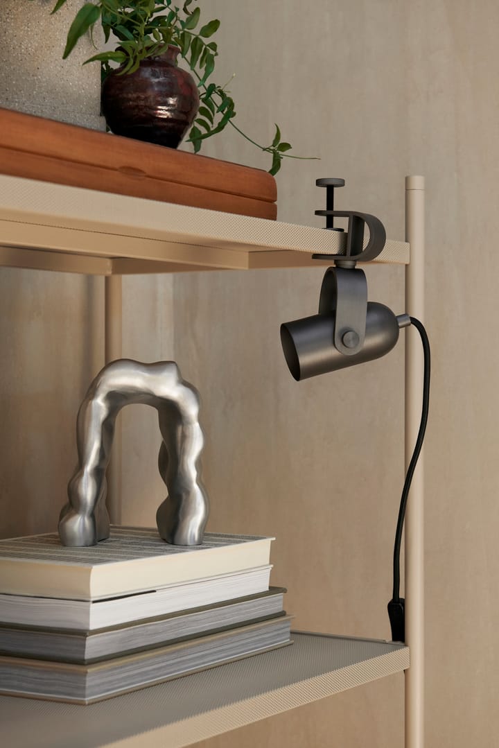 Lampa zaciskowa Ruuvi Ø6x16 cm, Żelazo barwione na czarno Ferm Living