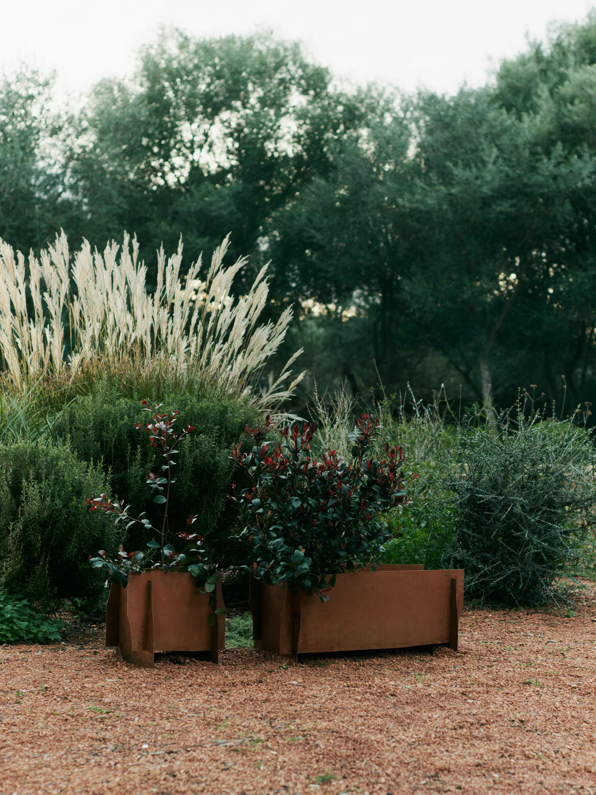 Lapel planter skrzynka na kwiaty, Rust, 33x35x38 cm Ferm Living