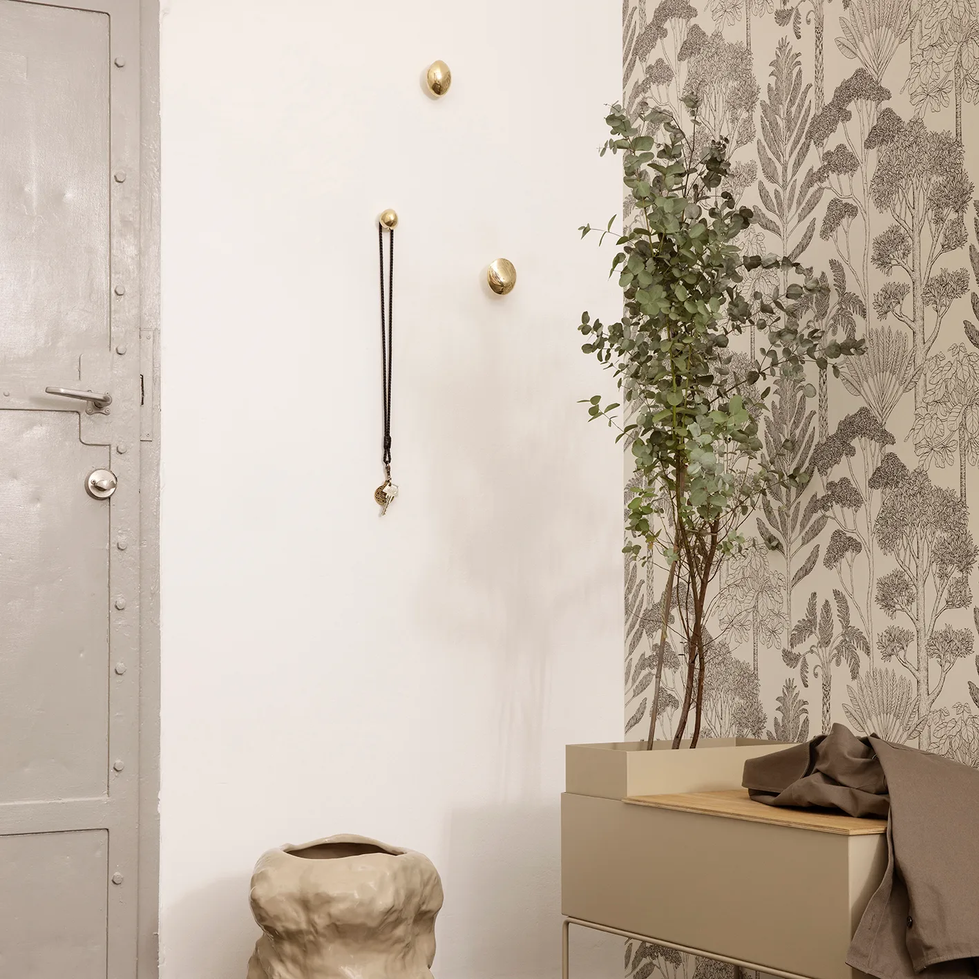 Lemon wieszak, brass Ferm Living