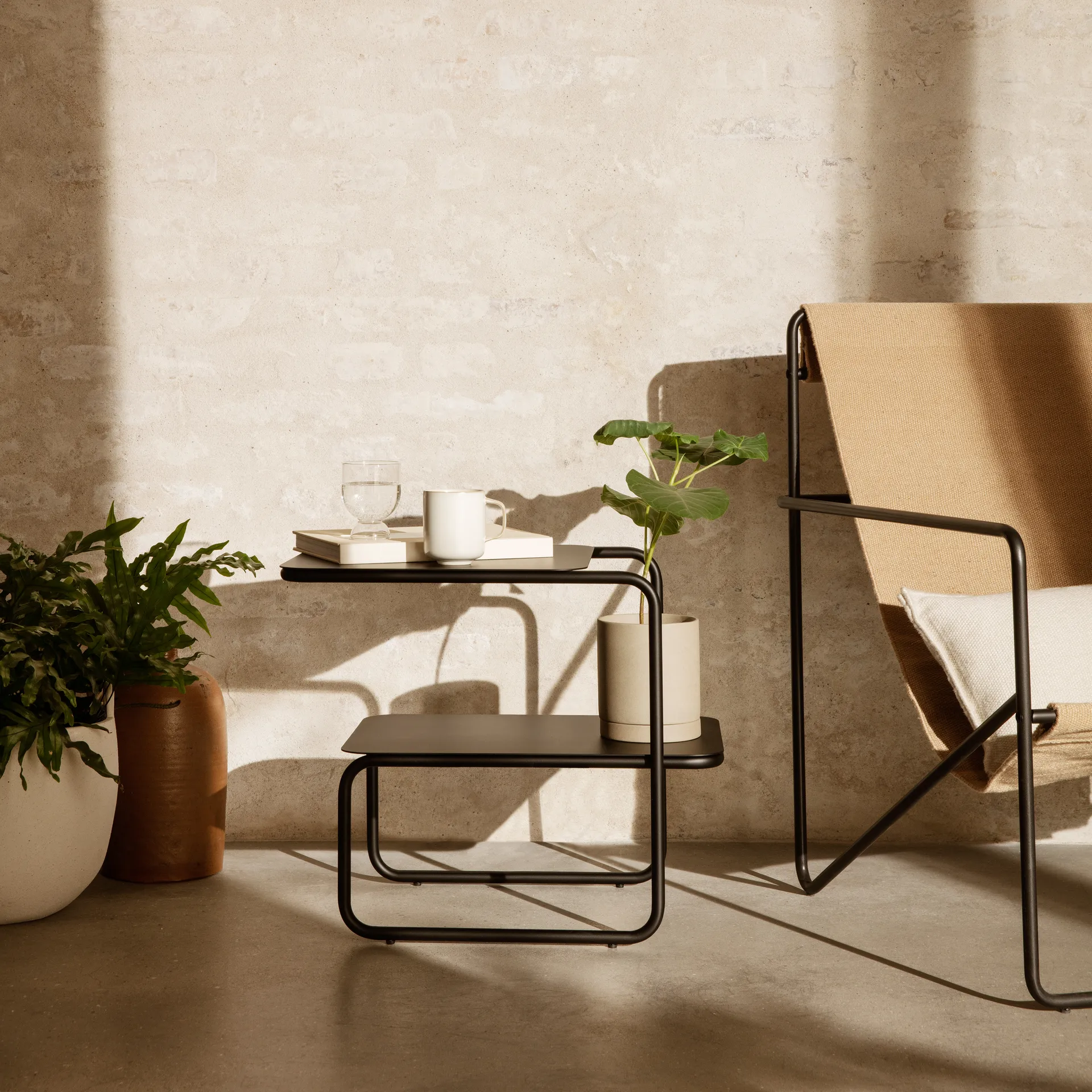 Level stolik, Black Ferm Living