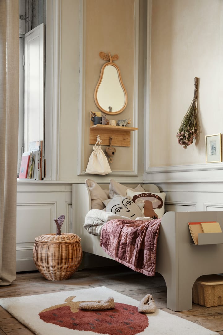 Listwa z gałkami Place Rack dąb, Small Ferm Living
