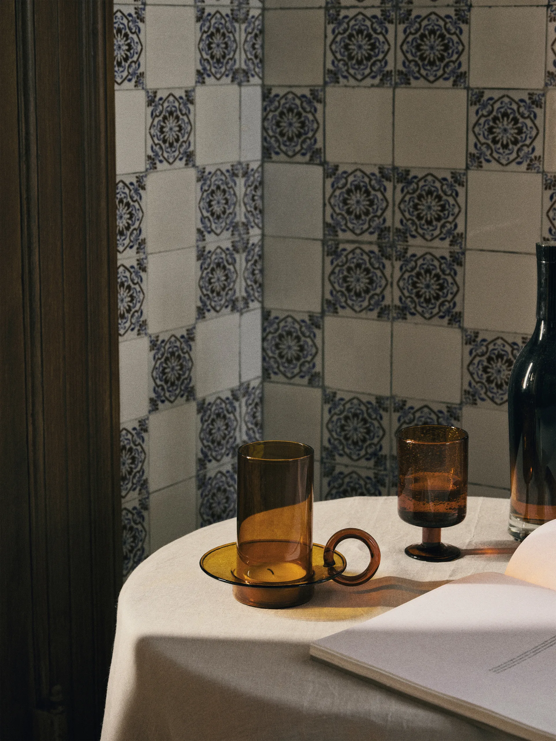 Luce świecznik na tealighty, Amber Ferm Living