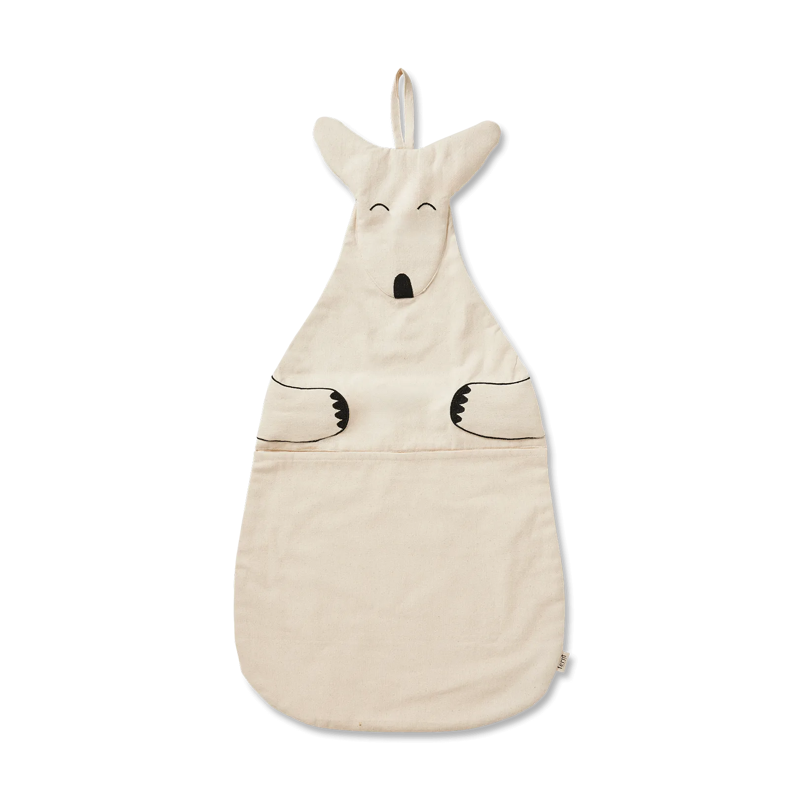 Magazyn ścienny Kangaroo, Undyed Ferm Living
