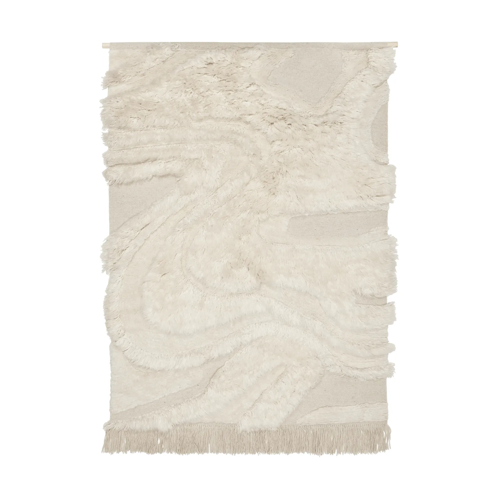 Makatka ścienna Rime, Off-white, 110x145 cm Ferm Living