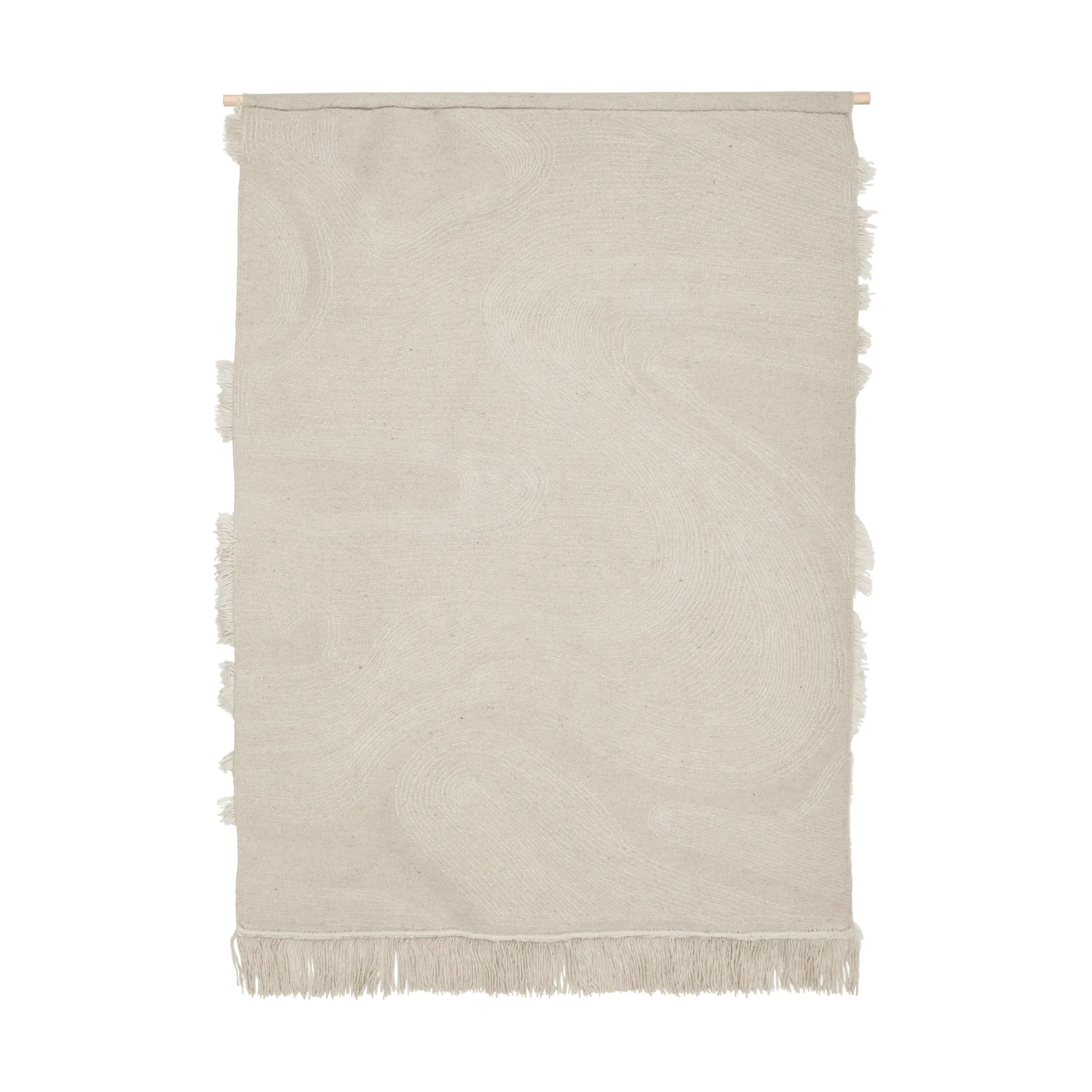 Makatka ścienna Rime, Off-white, 110x145 cm Ferm Living