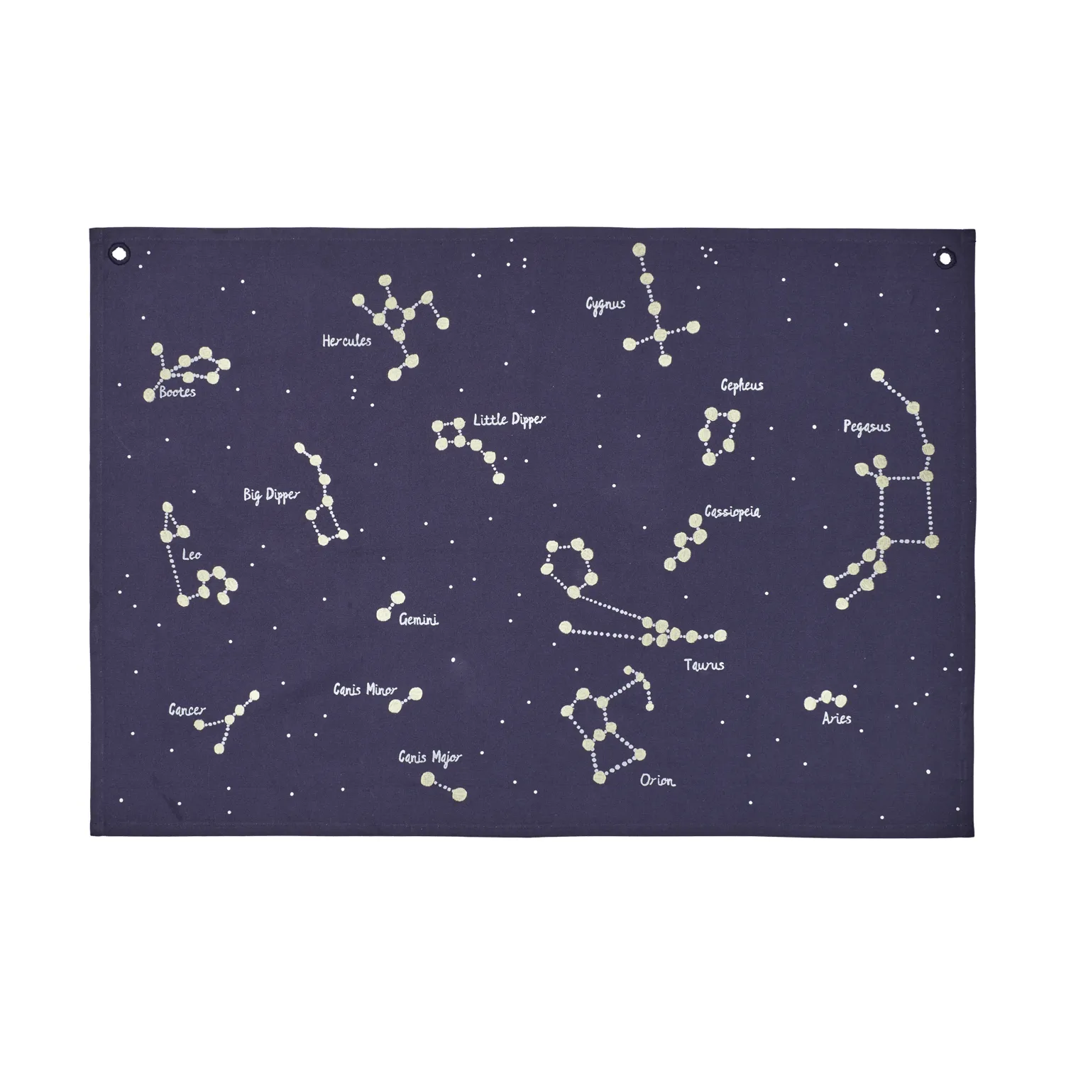 Mapa materiałowa Constellation, Dark blue, 70x100 cm Ferm Living