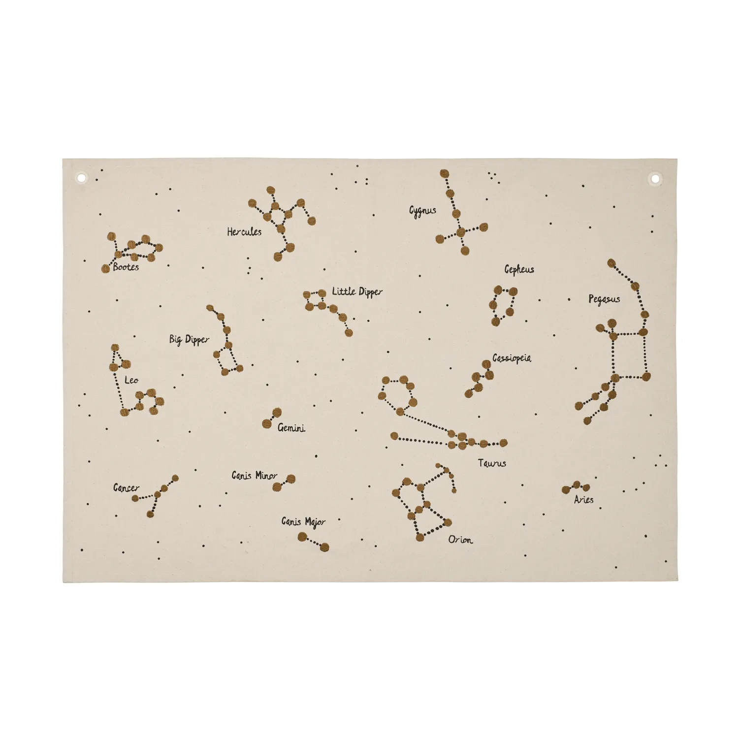 Mapa materiałowa Constellation, Undyed, 70x100 cm Ferm Living
