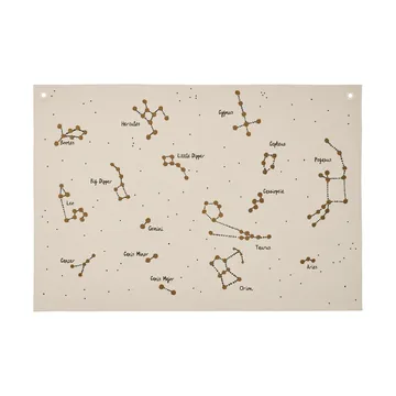 Mapa materiałowa Constellation - Undyed, 70x100 cm - Ferm Living