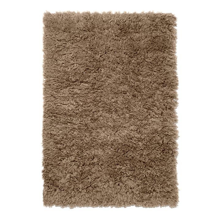 Meadow dywan z długim włosiem 140x200 cm - dark beige - Ferm LIVING