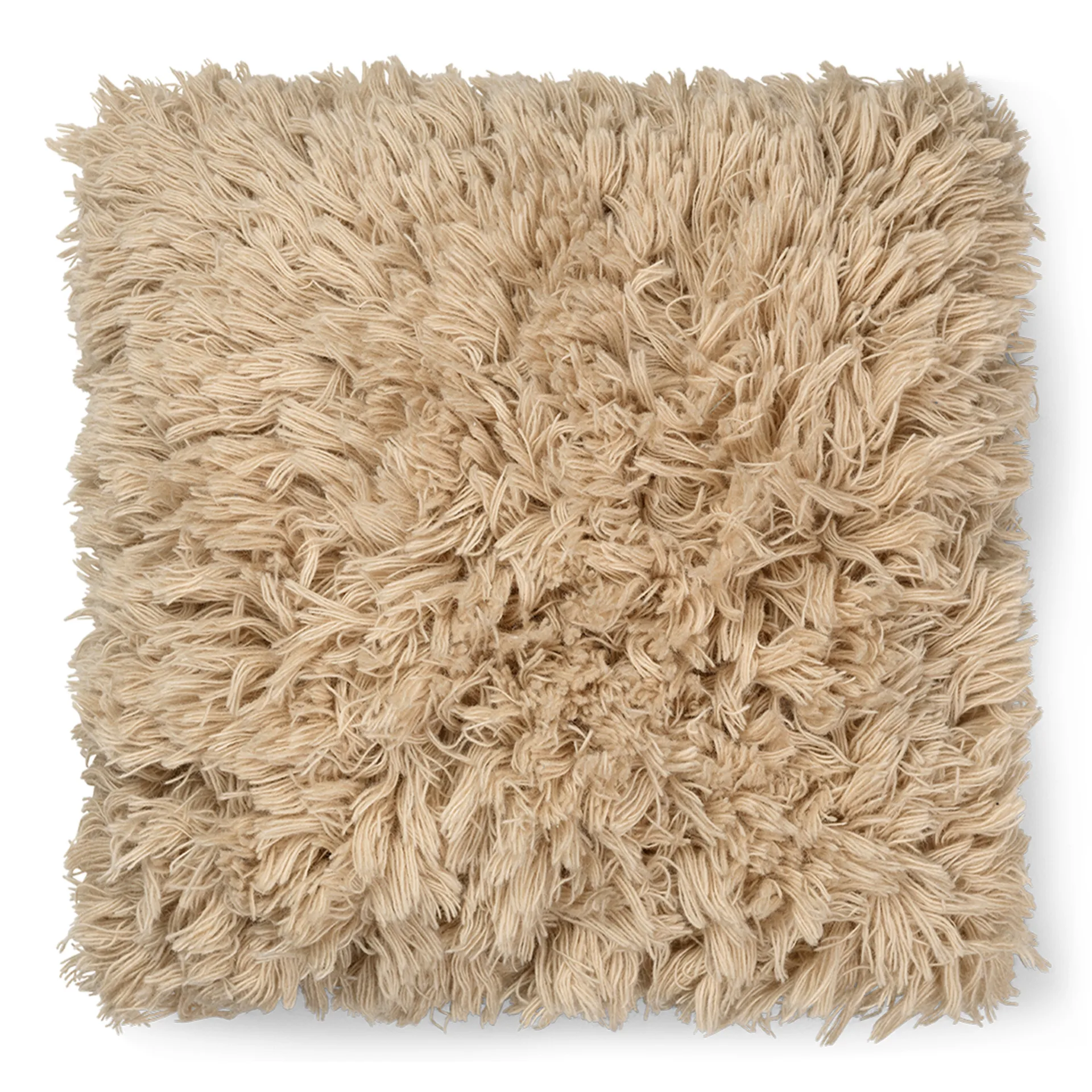 Meadow High Pile poduszka 50x50 cm, Light Sand Ferm Living