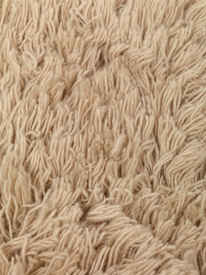 Meadow High Pile poduszka 50x50 cm, Light Sand Ferm Living