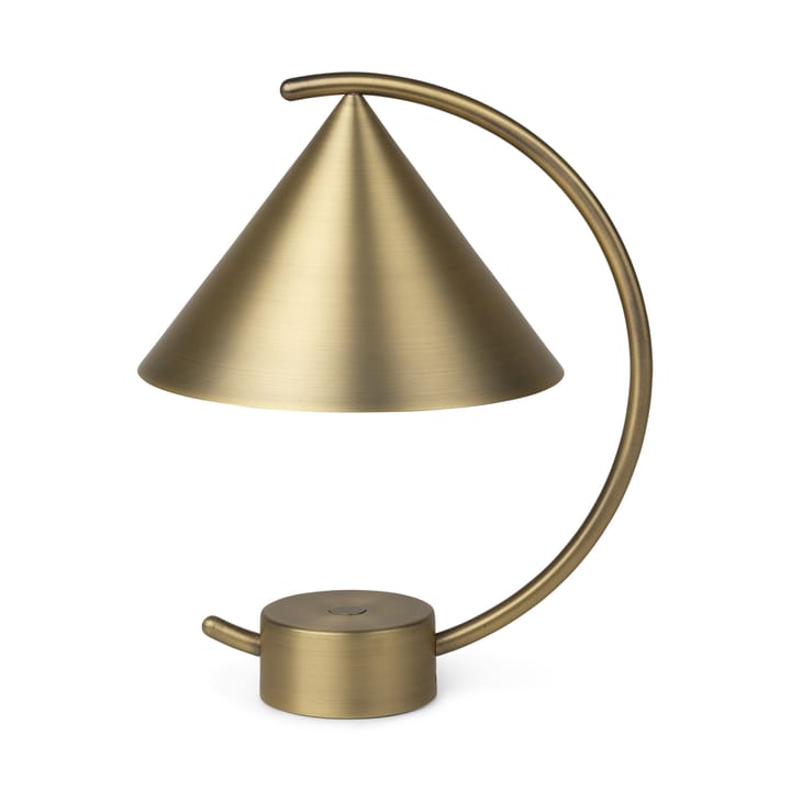 Meridian lampa stołowa - brass - Ferm LIVING