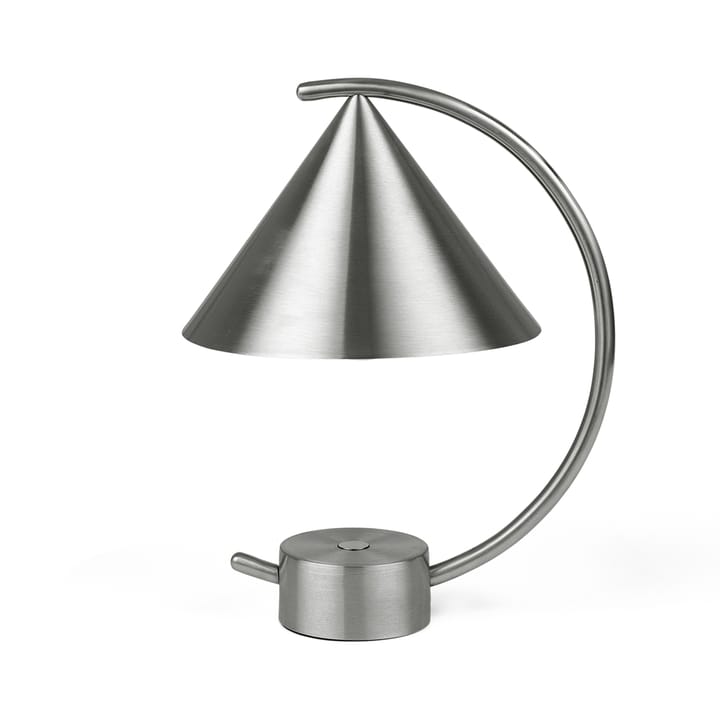 Meridian lampa stołowa - Brushed Steel - Ferm LIVING