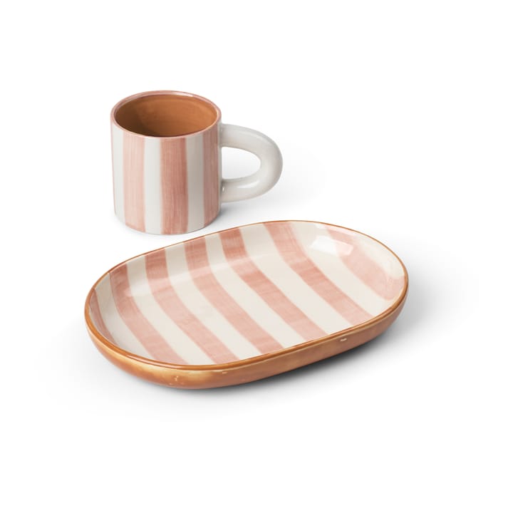 Milu children's dinnerware 2 pieces, Rose Ferm Living