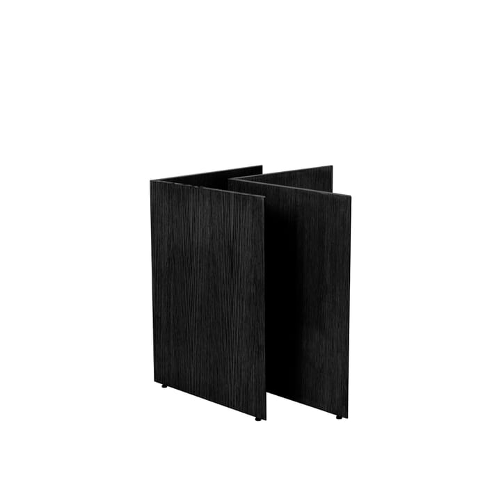 Mingle nogi do stołu 2 szt - black, w68 - Ferm Living