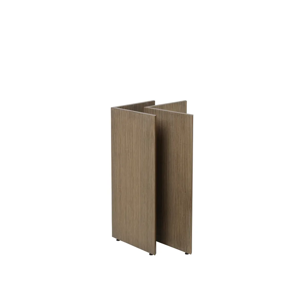 Mingle nogi do stołu 2 szt, oak dark stained, w48 Ferm Living