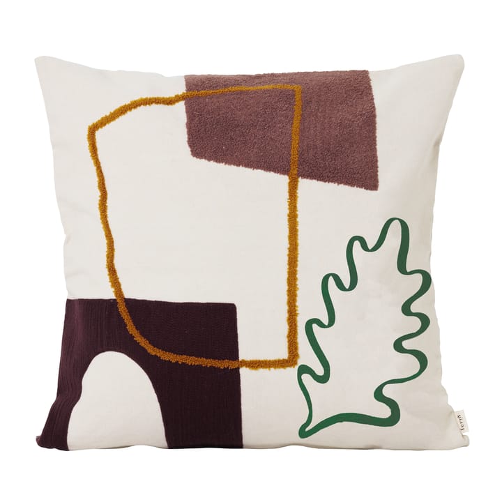 Mirage poduszka 50x50 cm - Leaf - Ferm Living