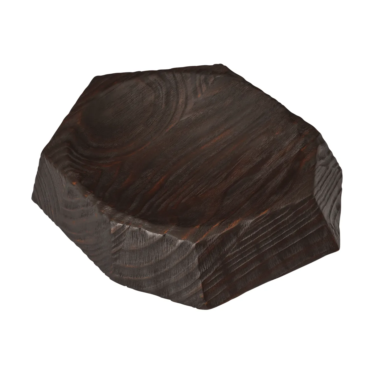 Misa dekoracyjna Koh centerpiece, Dark brown, 35 cm Ferm Living
