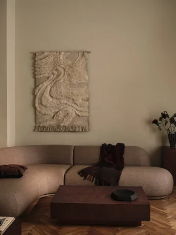 Misa dekoracyjna Koh centerpiece - Dark brown, 35 cm - Ferm Living