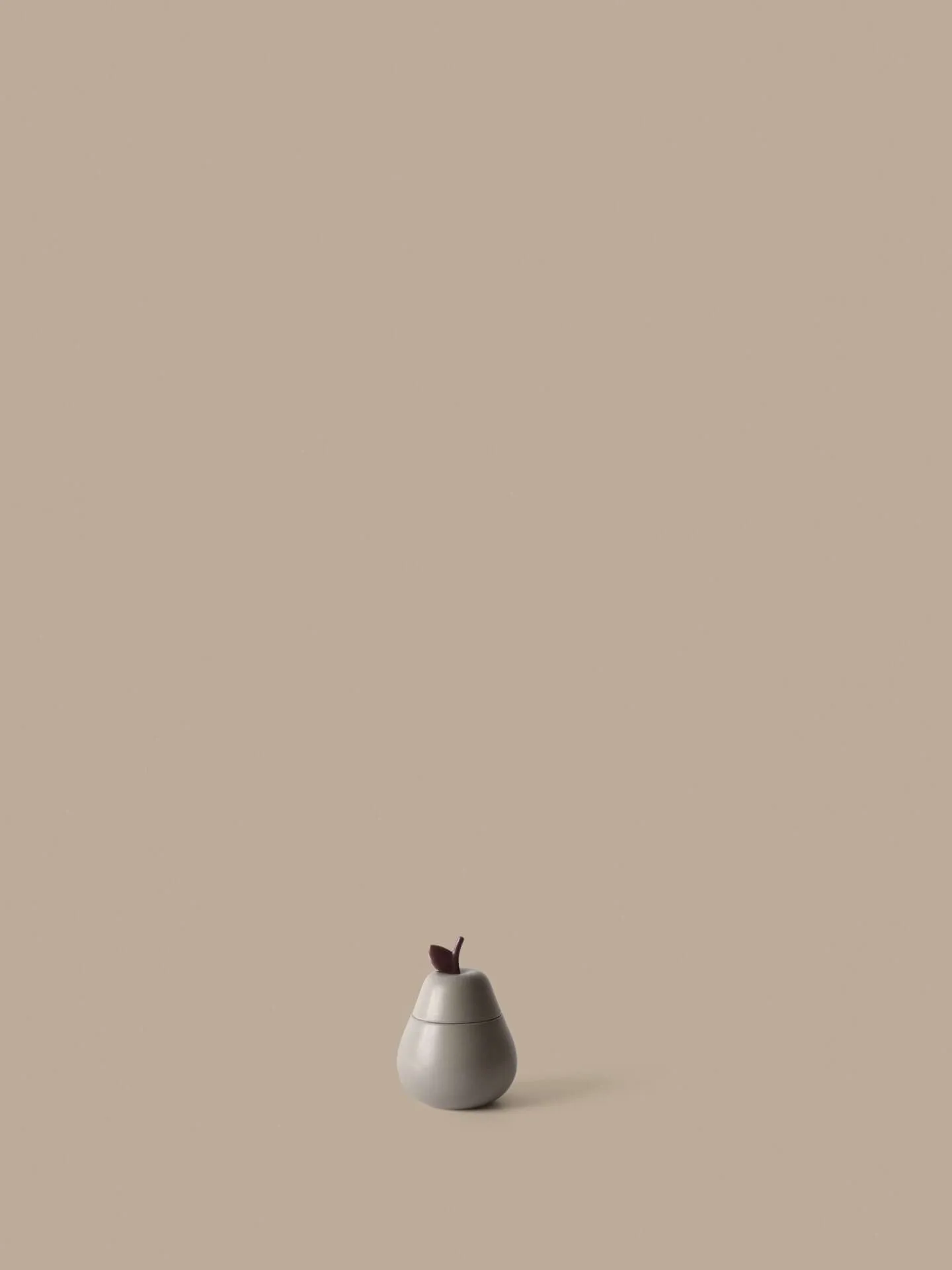 Miska ceramiczna z pokrywką Pear, Cashmere Ferm Living