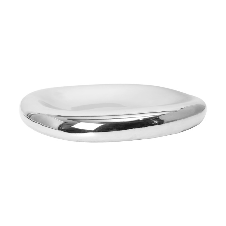 Miska dekoracyjna Bellure centrepiece Ø35 cm - Silver - Ferm Living