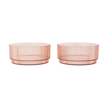 Miska dziecięca Ripple kids - Blush, 2 szt. - Ferm Living