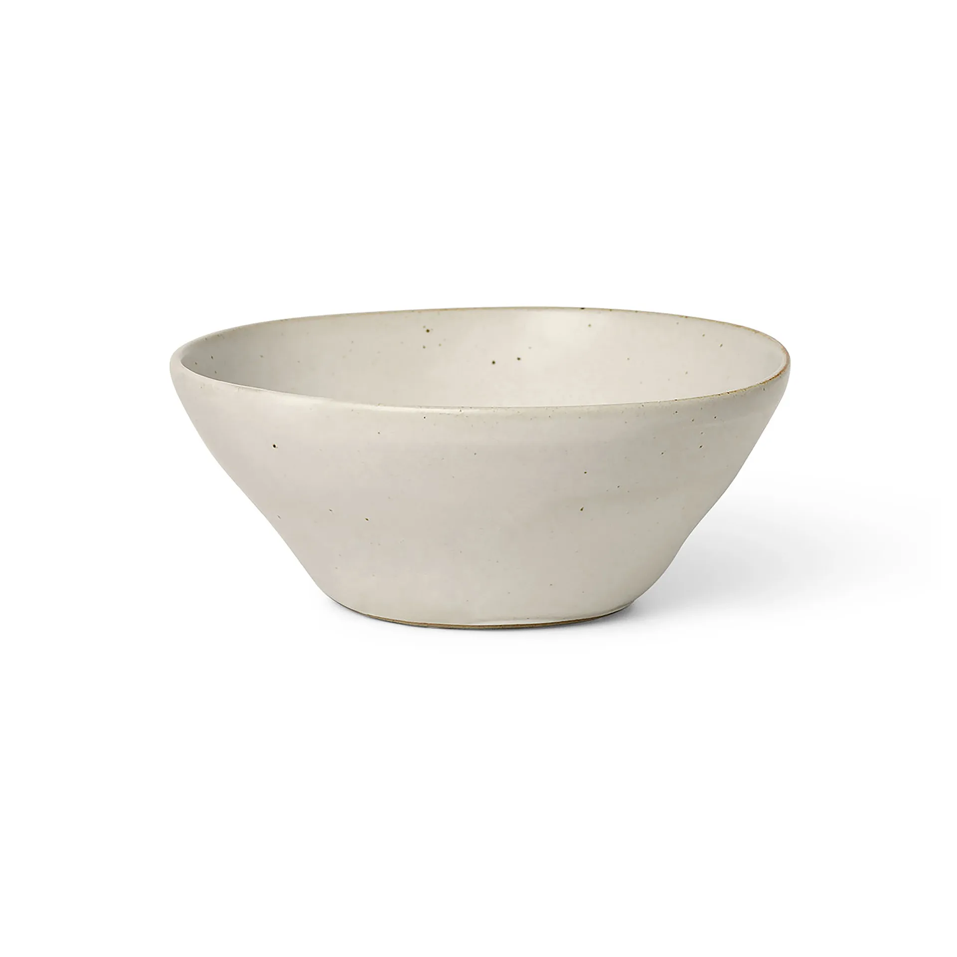 Miska Flow 14.5 cm, Off white-nakrapiana Ferm Living