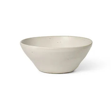 Miska Flow 14.5 cm - Off white-nakrapiana - Ferm Living
