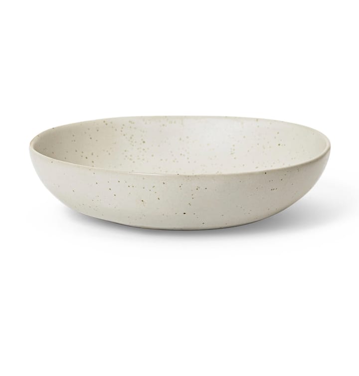 Miska Flow large Ø19,5 cm, Off-white speckle Ferm Living