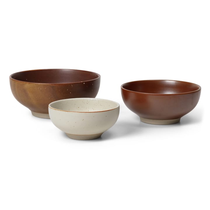 Miska Midi Ø19, 3-pak, Multi Ferm Living