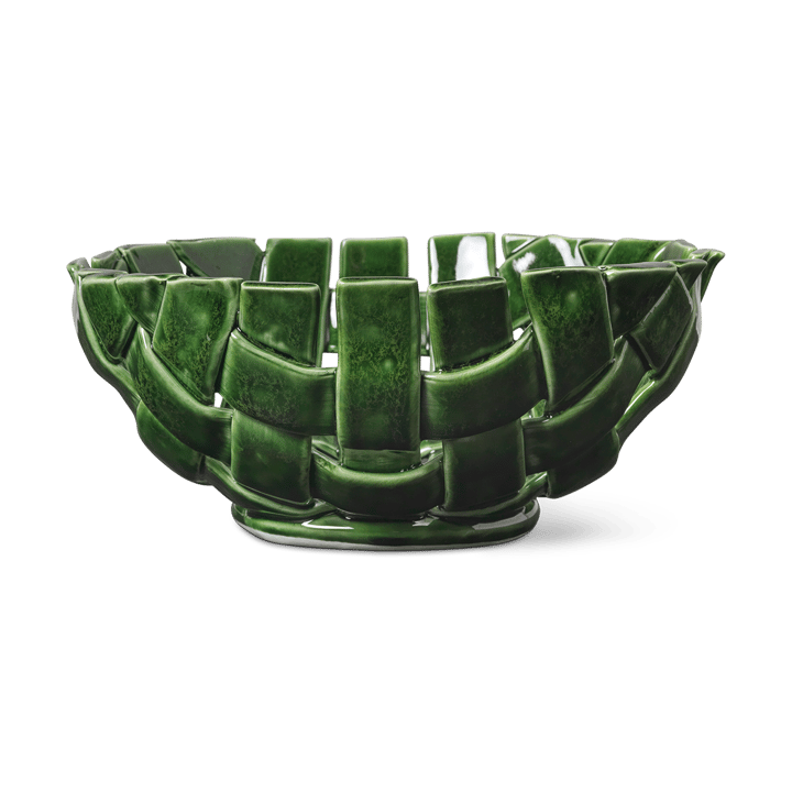 Miska Plait Ø24 cm - Emerald green - Ferm Living