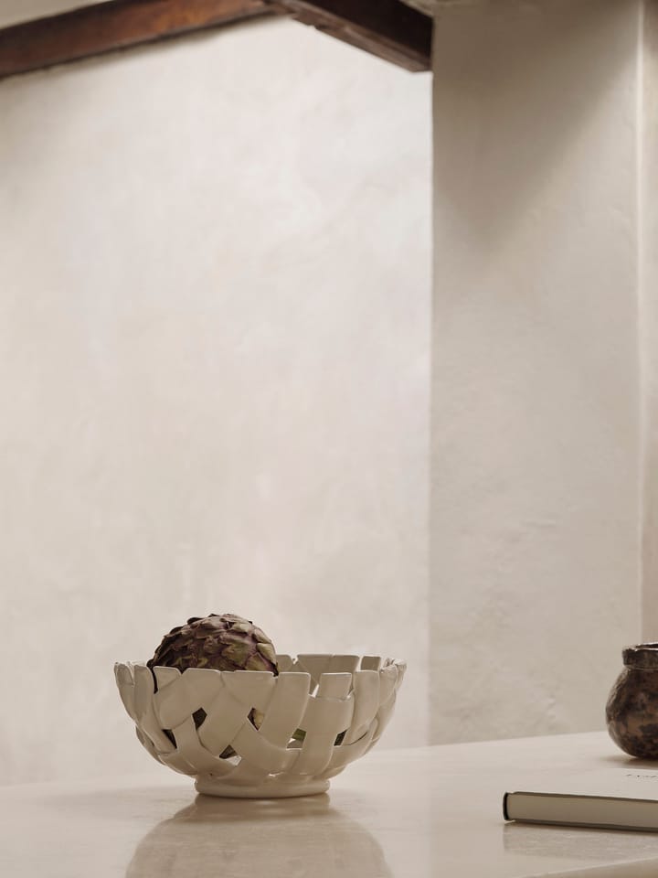 Miska Plait Ø24 cm, Off white Ferm Living