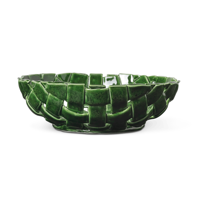 Miska Plait Ø30 cm - Emerald green - Ferm Living