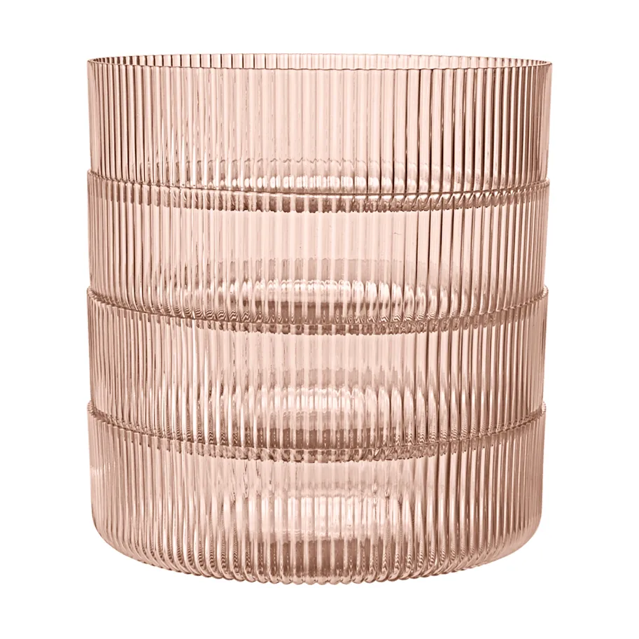 Miska śniadaniowa Ripple 4-pak, Blush Ferm Living
