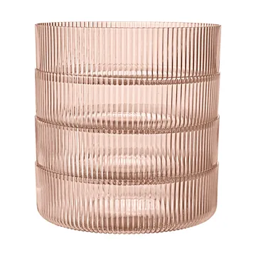 Miska śniadaniowa Ripple 4-pak - Blush - Ferm Living
